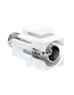 Adattatore Keystone BNC Femmina / BNC Femmina Bianco 2