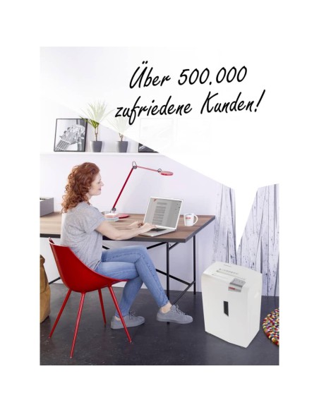 Distruggidocumenti uso moderato HSM Shredstar X15 + utensile taglio CD - 26L P-4-  taglio a frammenti 4x37 mm 1030121