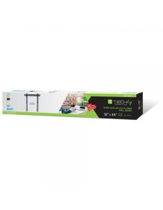 Supporto a Muro Fisso Ultra Slim per TV LED LCD 32-55'' Nero 2