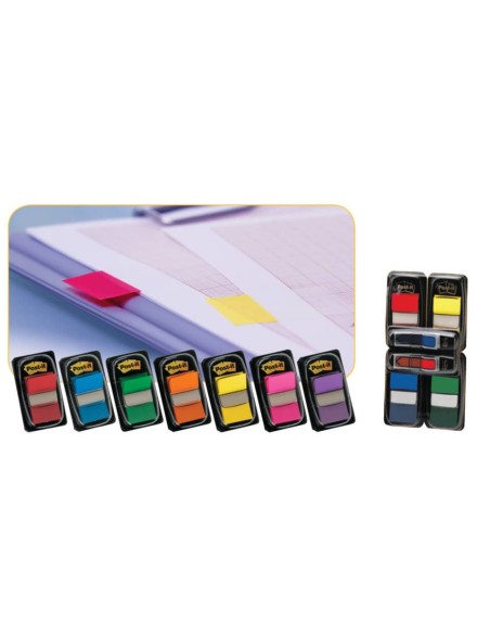 Segnapagina Post-it® Index 680 assortiti classici - Value Pack 10+2 GRATIS - 680-P10+2