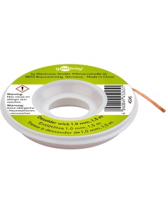 Dissaldatore in Bobina 1,5m con Stoppino 1,0 mm