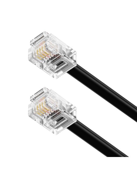 Cavo telefonico RJ12 Modulare 6P6C 2 mt