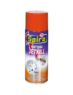 Insetticida schiumogeno spay a lunga gittata per vespe e calabroni Jetkill Spira 400 ml - 54474 2