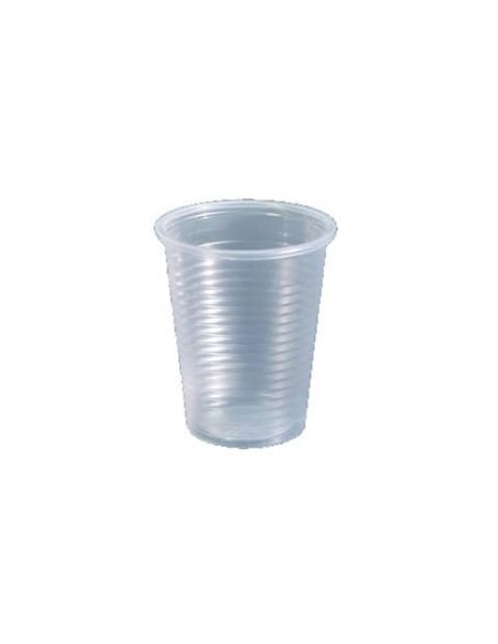 Bicchiere trasparente in PLA bio imbustati sing. - ø 70 mm - conf. 750 pz - Special Pack IlipBio 200ml/200cc -