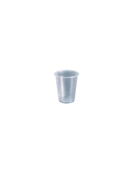 Bicchiere trasparente in PLA bio imbustati sing. - ø 70 mm - conf. 750 pz - Special Pack IlipBio 200ml/200cc -