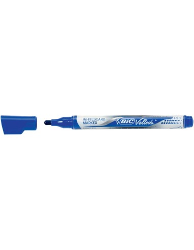 Marcatori per lavagne bianche BIC Velleda Liquid Ink Pocket punta conica 4,2 mm assortiti  astuccio da 4 - 902094