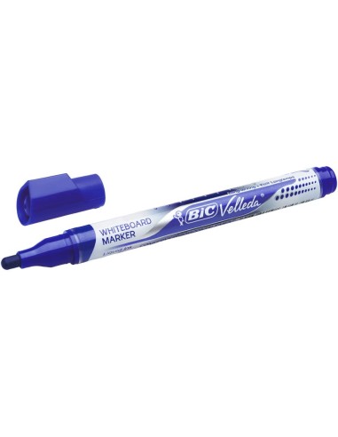 Marcatori per lavagne bianche BIC Velleda Liquid Ink Pocket punta conica 4,2 mm assortiti  astuccio da 4 - 902094
