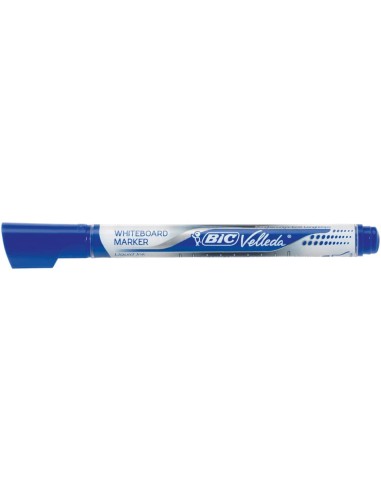 Marcatori per lavagne bianche BIC Velleda Liquid Ink Pocket punta conica 4,2 mm assortiti  astuccio da 4 - 902094
