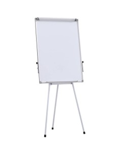 Lavagna magnetica cancellabile a secco con fogli mobili, cornice in alluminio e treppiede Office Products 70x100 cm 2