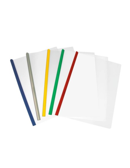 Set rilegatura dorsi e copertine IKona+ in PVC - conf. 5 dorsini + 5 copertine A4 - 09132