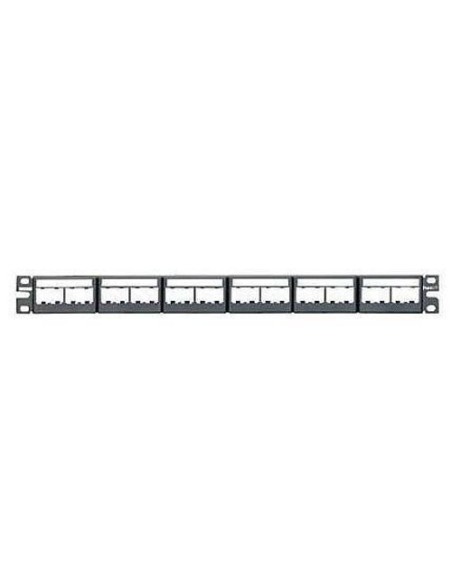 PANN.1U PER 24 RJ45U MINICOM NERO