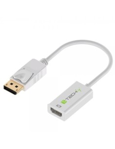 Adattatore Attivo DisplayPort 1.2 Maschio HDMI Femmina 4K 30Hz 15cm Bianco