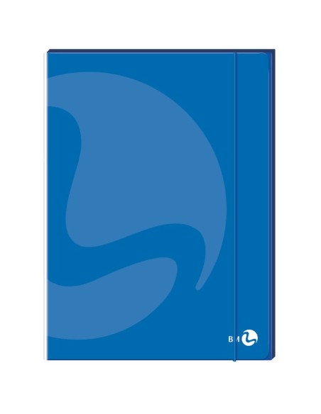 Cartellette 3 lembi BM Color con dorso 1 cm ed elastico colori assortiti conf. 6 pz  - 112775
