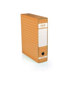 Registratore protocollo con custodia  New Color 35x28,5 cm - dorso 8 cm