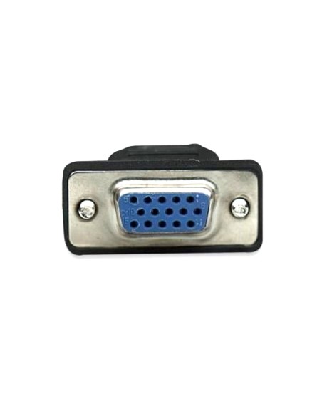 Cavo prolunga monitor SVGA standard M/F 4,5 mt NERO