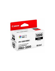 Cartuccia inkjet PFI-1000MBK Canon nero opaco 0545C001 2