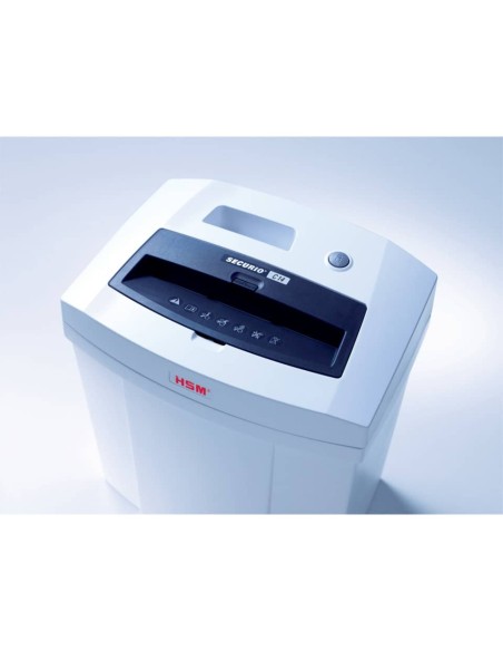 Distruggidocumenti uso moderato HSM SECURIO C14 - P-4 - 20 L - taglio a frammenti 4x25 mm - bianco - 2253111