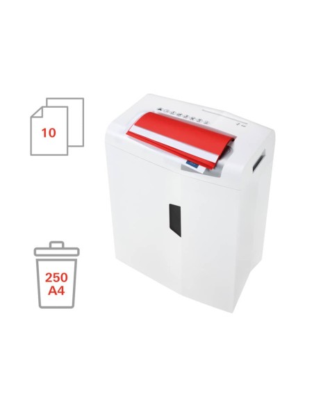 Distruggidocumenti uso moderato HSM Shredstar X10 - P-4 - 20 L - taglio a frammenti 4,5x30 mm - 1045111