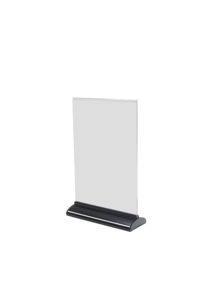 Porta-avvisi deflecto® A4 verticale in polimetilmetacrilato trasparente 58440