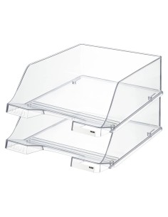 Vaschetta portacorrispondenza accatastabile KLASSIK XXL A4/C4 HAN 255x348x105 mm trasparente - 1047-23 2