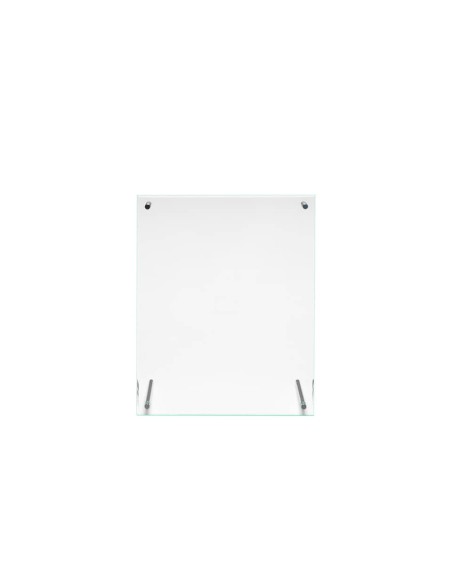 Portastampati deflecto® 8,5''x11'' in polimetilmetacrilato con bordi sagomati trasparente - 799693