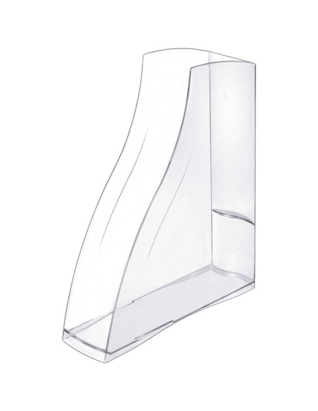Portariviste CepPro Isis in polistirene 8,3x27,8x32,5 cm trasparente - 1003700111