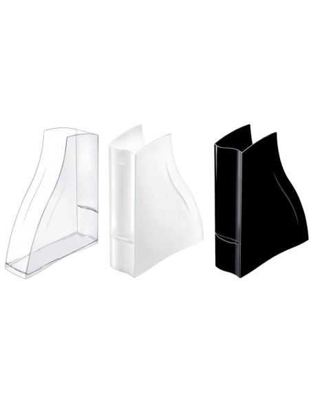 Portariviste CepPro Isis in polistirene 8,3x27,8x32,5 cm trasparente - 1003700111