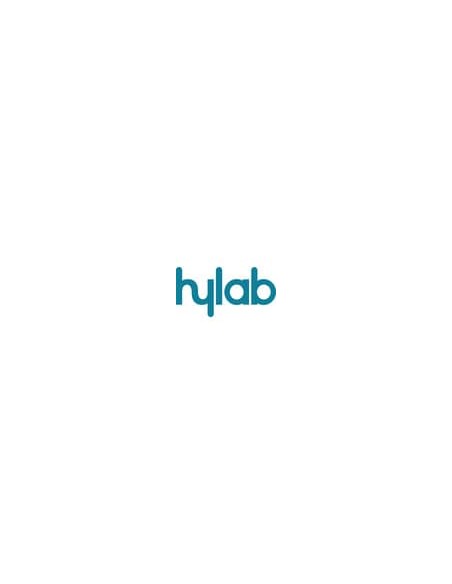 Distributore maxi di carta asciugamani a spirale Hylab in PPL con capacità max Ø 20,5 cm bianco - U-RO/1-ECOS