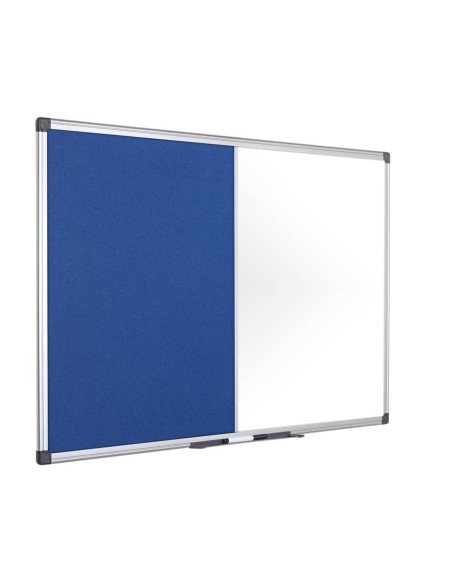 Pannelli Bi-office Maya combinata feltro/acciaio 90x60 cm. bianco XA0322170
