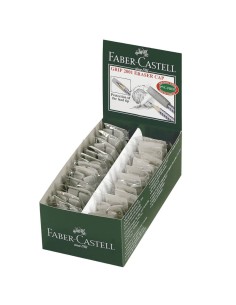Gommini salvapunta Faber-Castell Grip 2001 grigio bustina da 2 - 187000 2