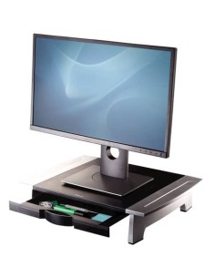 Supporto FELLOWES Office Suites standard per monitor nero/argento 10x50x36,4 cm 8031101