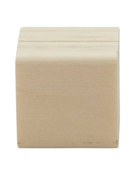 Supporti per targhe scrivibili Tag Securit® in legno 2,5x2,5x2,5 cm legno set da 6 cubi - TAG-HLD-TE