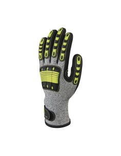 Guanto in maglia polietilene ad alte prestazioni Delta Plus - palmo doppia spalmatura nitrile Taglia 10 VV910JA10 2