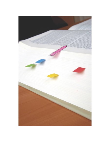 Post-it® Index Mini con dispenser rosso,verde, blu, giallo VALUE PACK 4+2 - 683- 4+2