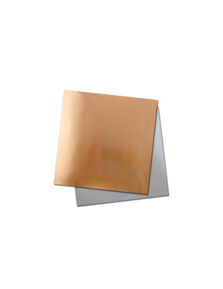Lastrine in alluminio e rame Deco 20x30 cm - conf. da 12 pezzi - 113/4