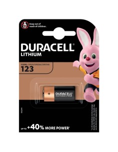 Batteria Duracell Litio 123 Ultra M3 Foto blister da 1 pila DU28 2