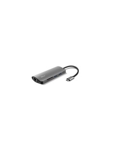 Adattatore USB C Trust DALYX 7 7-in-1 HDMI - 2xUSB-A -USB-C - Ethernet - Micro SD - SD card - alluminio - 23775 2