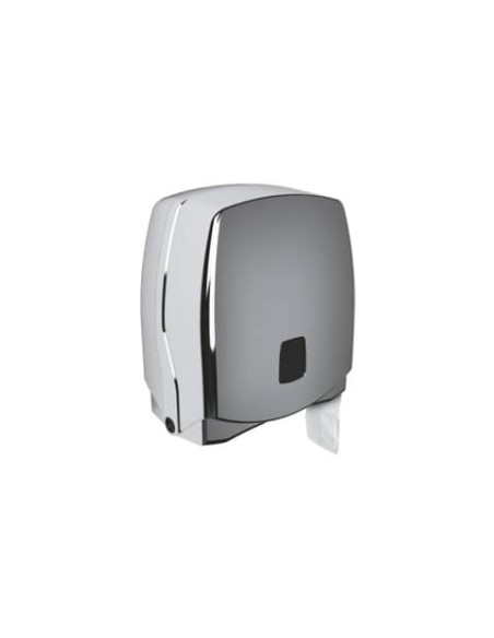 Mini distributore di carta igienica jumbo Hylab Ø max rotolo 20 cm - argento STE-TO3/SS