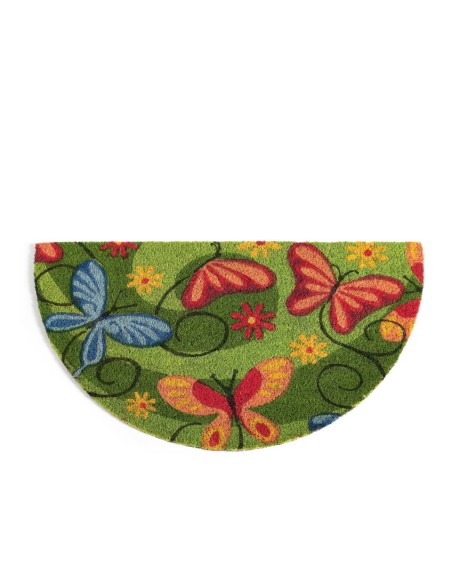 Zerbino ''Coccogomma'' mezzaluna fondo in PVC Il Tappetino 40 x 75 cm - fantasie assortite - 0632G