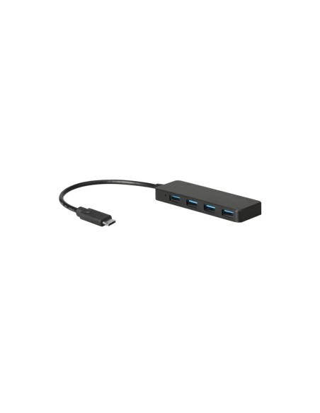 Hub Type C USB 3.0 con 4 porte Media Range - nero MRCS508