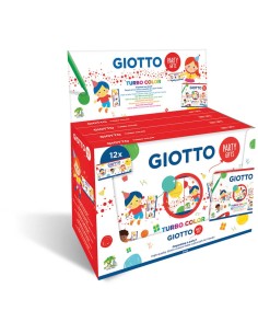 Set Giotto turbo color party in conf. da 12 pezzi F314000 2