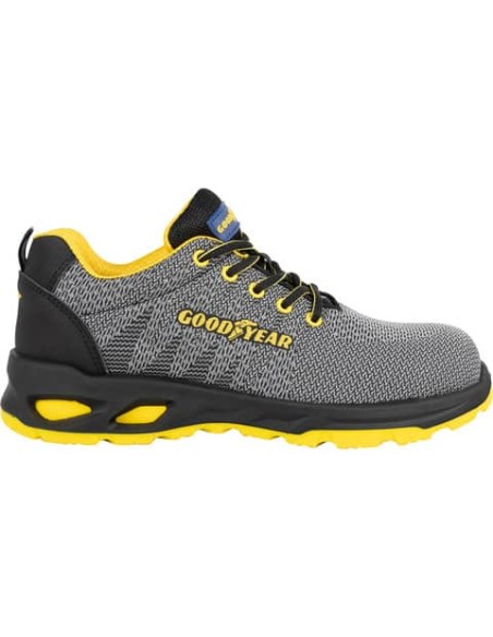 Scarpe antinfortunistiche Goodyear in tessuto knit GY SUPERLIGHT SP1 grigio