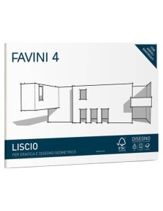 Cartangolo da disegno Favini 4 20 fogli da 220 g/m2 2