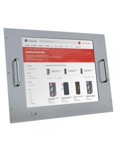 Monitor LCD 17'' per Rack 19'' 8 Unità Grigio