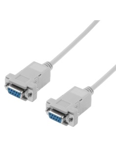 Cavo Pc/Pc Null Modem Cavo AT, AT cross over DB 9p. F/F 5 m