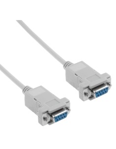 Cavo Pc/Pc Null Modem Cavo AT, AT cross over DB 9p. F/F 5 m 2