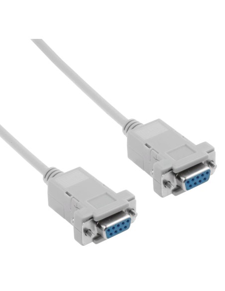Cavo Pc/Pc Null Modem Cavo AT, AT cross over DB 9p. F/F 5 m