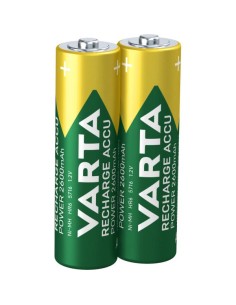 Blister 2 Batterie Ricaricabili Stilo AA 2600 mAh