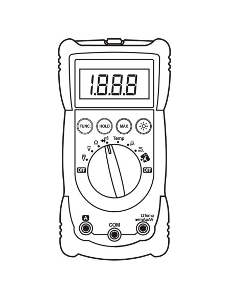 Multimetro Digitale Autorange 2000 Counts, C-LOGIC 560