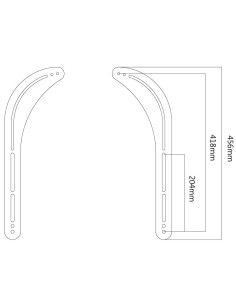 Supporto per Soundbar Sopra o Sotto TV 32-70'' 2
